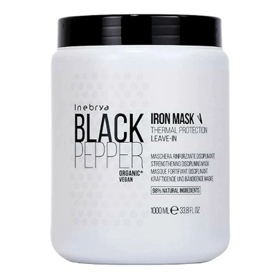 Inebrya Black Pepper Thermal Protection Strength Mask 1000 ML