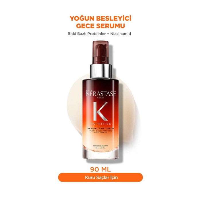 Kerastase Nutritive 8h Magic Night Yoğun Besleyici Gece Serumu 90 ML