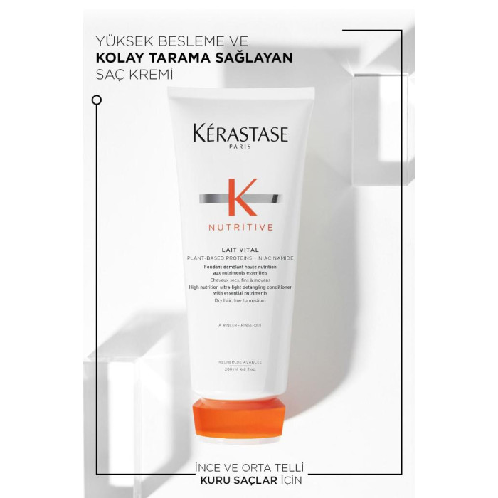 Kerastase Nutritive Lait Vital Kuru Saçlar Için Saç Kremi 200 ML