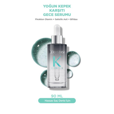 Kerastase Symbiose Yoğun Kepek Karşıtı Hücresel Gece Serumu 90 ML