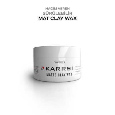 Saç Şekillendirici Mat ve Güçlü Tutuş Clay Wax 100 ML