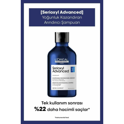 L'oreal Professionnel Serie Expert Serioxyl Advanced Incelmiş Saç Telleri Için Yoğunluk Kazandıran Şampuan 300 ML